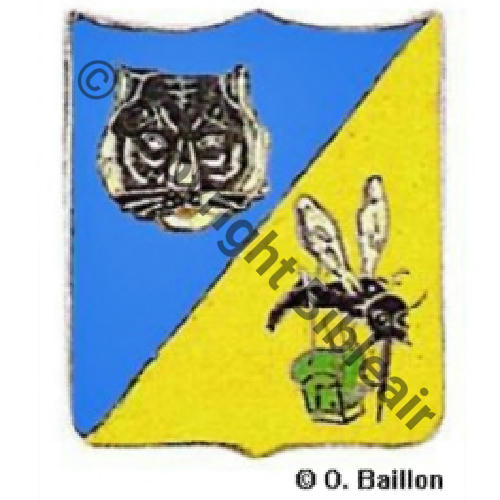 1943  GO du GANI (Grp Aerien Nord Indochine) DRILLES 1.595 et 1.42 01.03.43  Fab LOC ARGENT MASSIF Src.O.BAILLON via H.GUYOT 